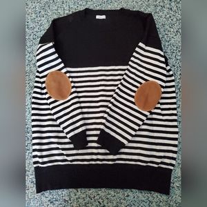Black and White Stripped Sweater